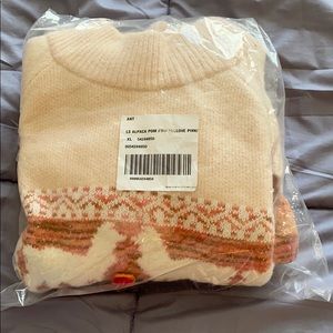 Anthropologie Alpaca Pom Pom Pullover -XL